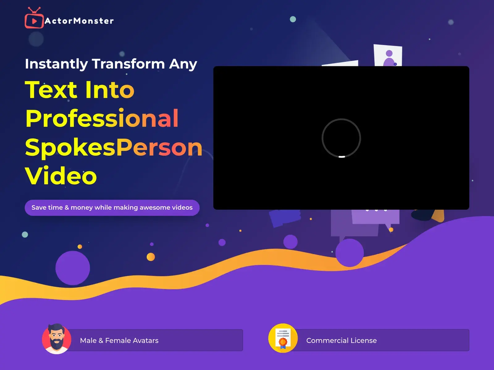 ActorMonster — Course Funnels case study by Spiety