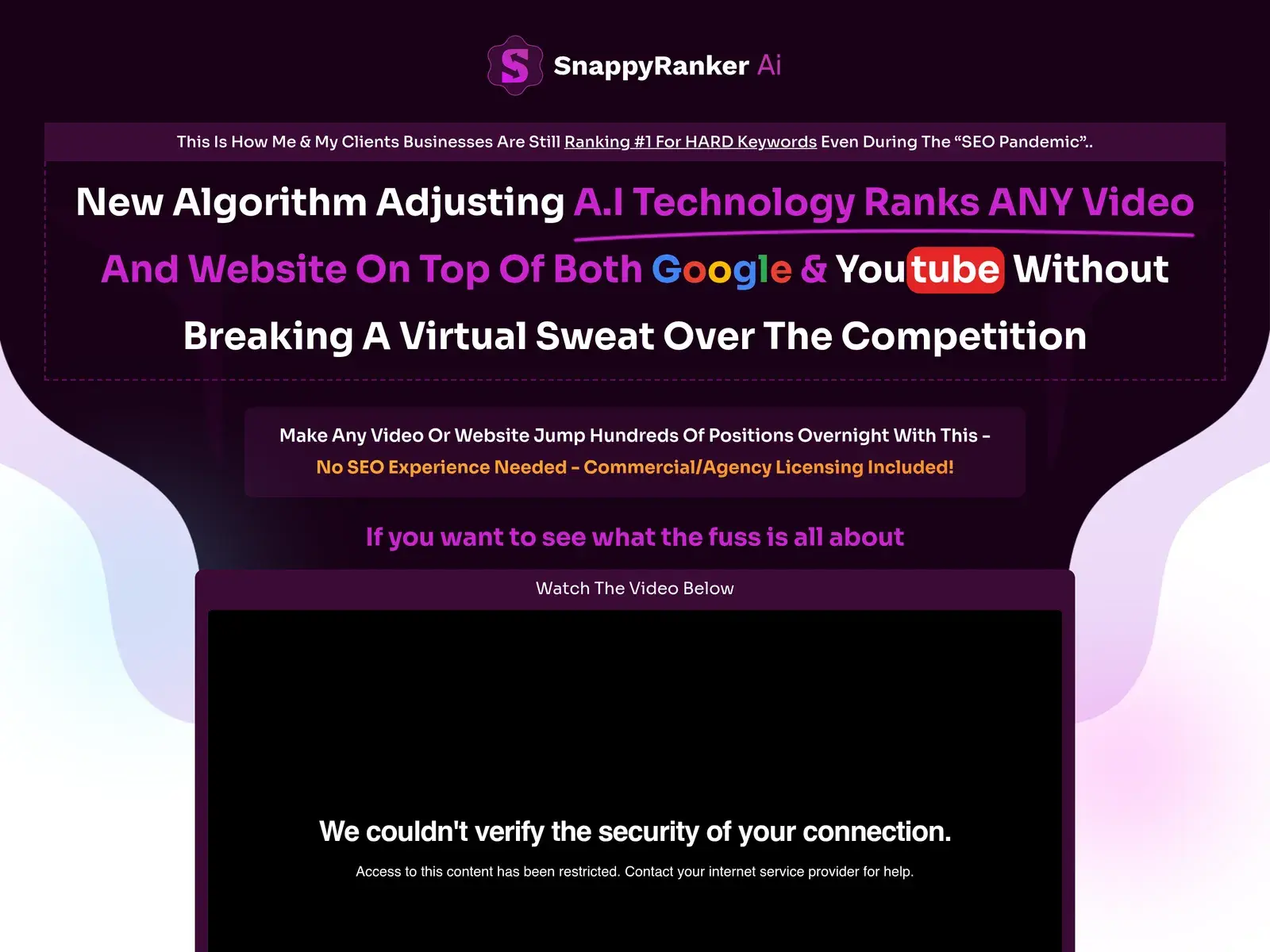 SnappyRanker — Digital Products case study by Spiety